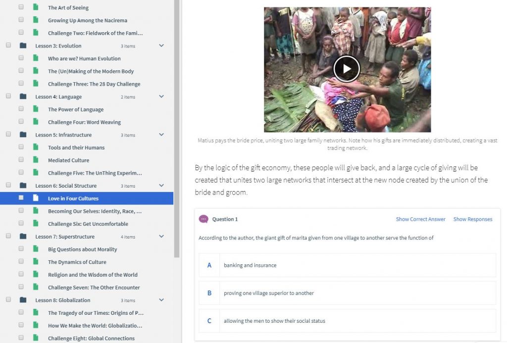 Top Hat Digital Textbook ANTH101
